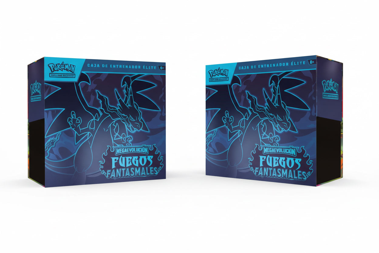 Pack 2 ETB Fuegos Fantasmales - Español