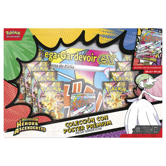 Colección con Póster Premium: Héroes Ascendentes - Español