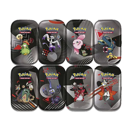 Mini latas Unova Blanco y Negro - Español