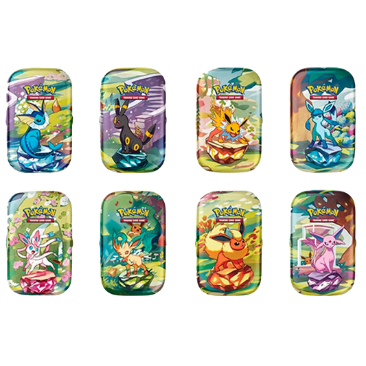 Mini latas Prismatic Evolutions - Inglés