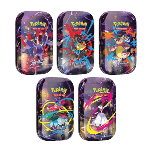 Mini latas Megahéroes Megaevolución - Español