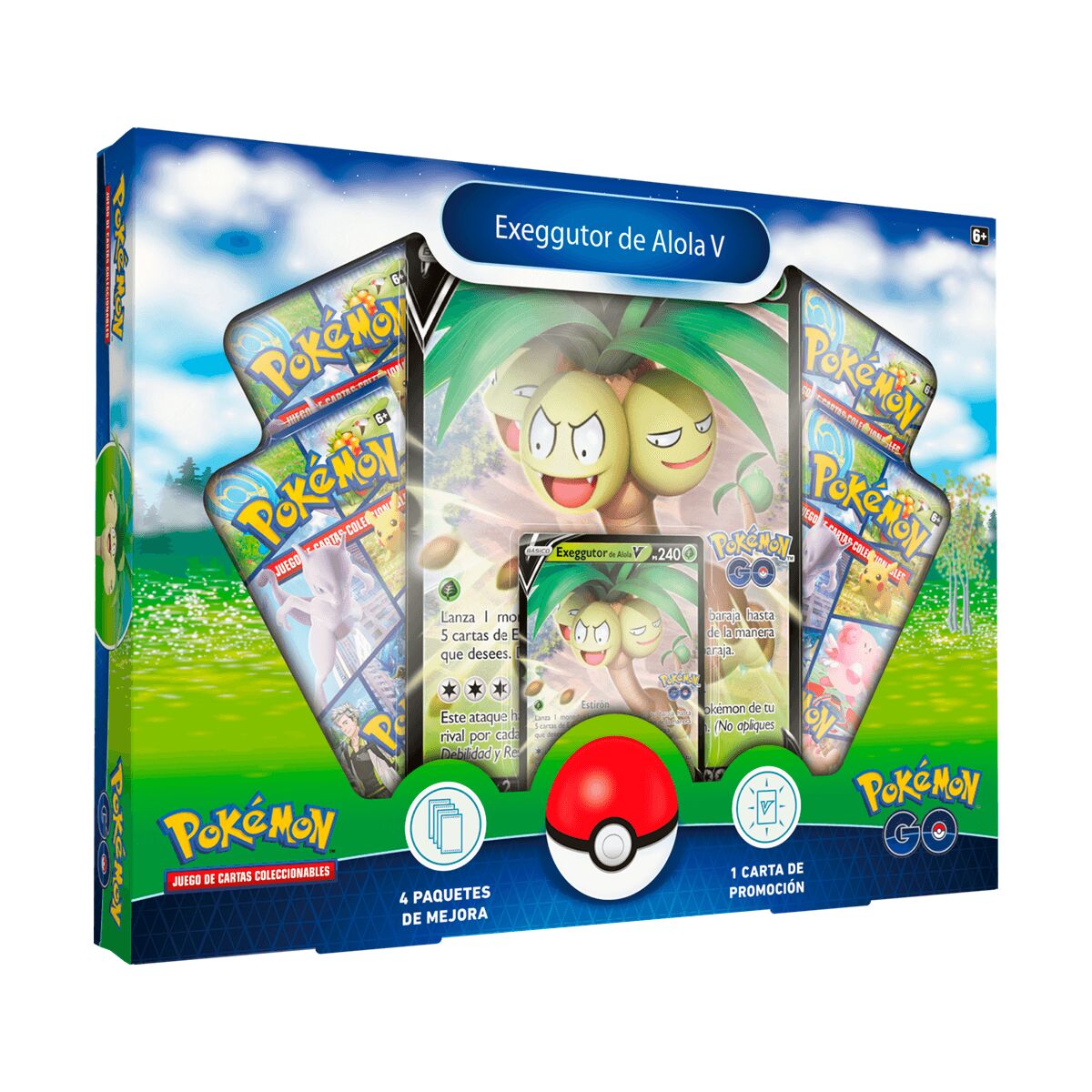 Pokémon - Colección Exeggutor Alola V ESPAÑOL 🇪🇸