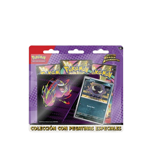 Blister 3 sobres con pegatina: Héroes Ascendentes - Español