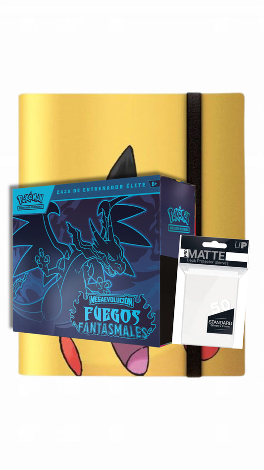 Pack apertura - ETB + álbum + fundas