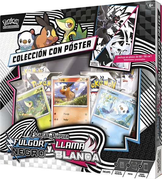 Colección con Póster - Llama Blanca y Fulgor Negro 🇪🇸