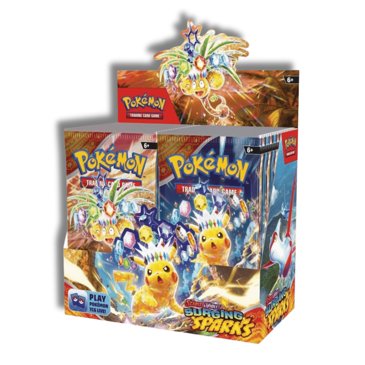 Booster Box 36 sobres Chispas Fulgurantes - Español