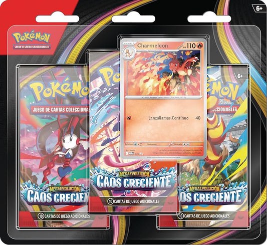 Blister 3 sobres Caos Creciente - Español