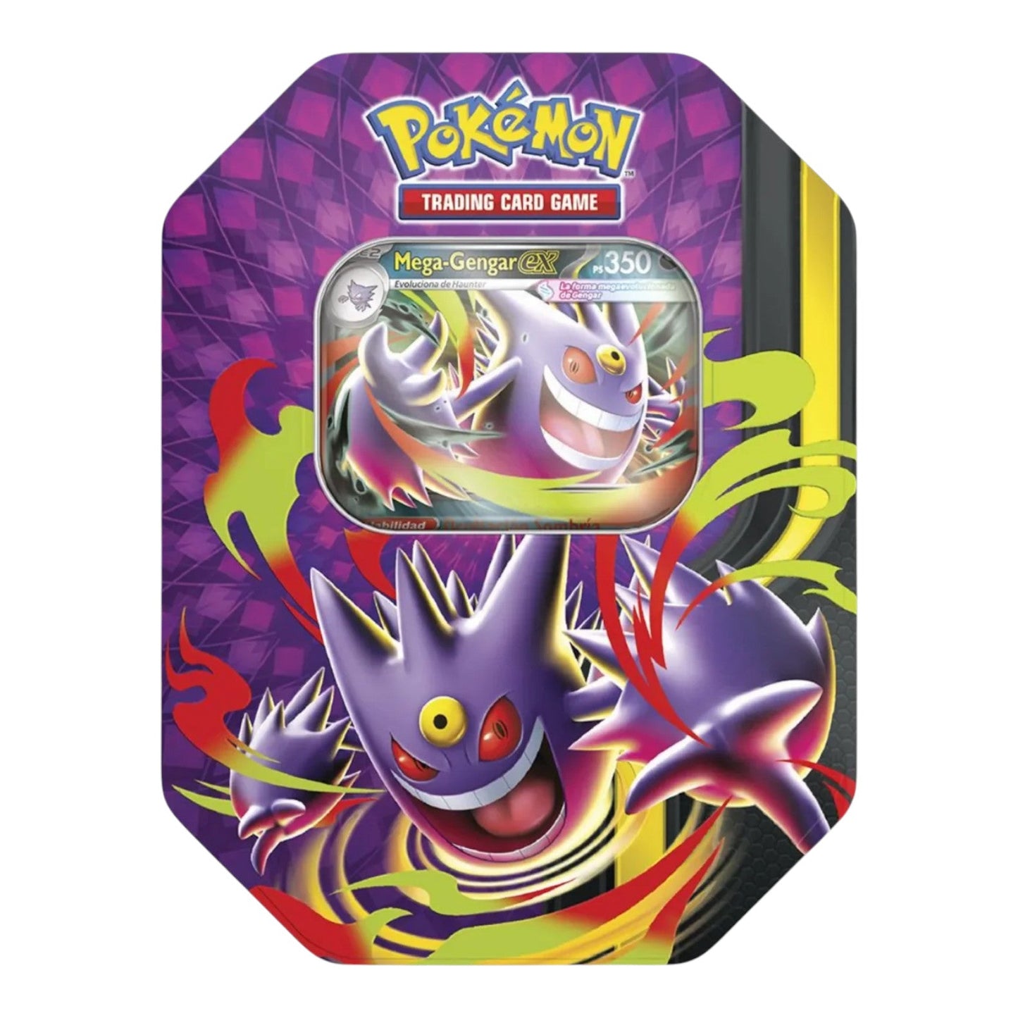 Lata MegaLuz Lunar Mega-Gengar / Mega-Clefable - Español